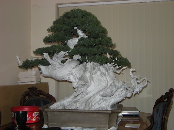 Bonsai Artificiale TOPBATHY - Pino Rosso Per Desktop Decorazione Per Casa O Ufficio 838012 - 11